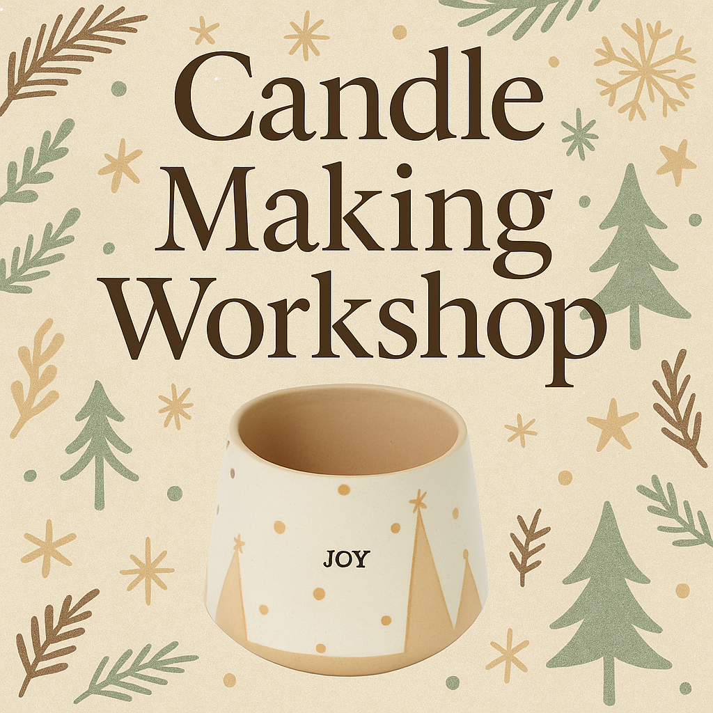 Birdbath Holiday Candle Workshop 12/10
