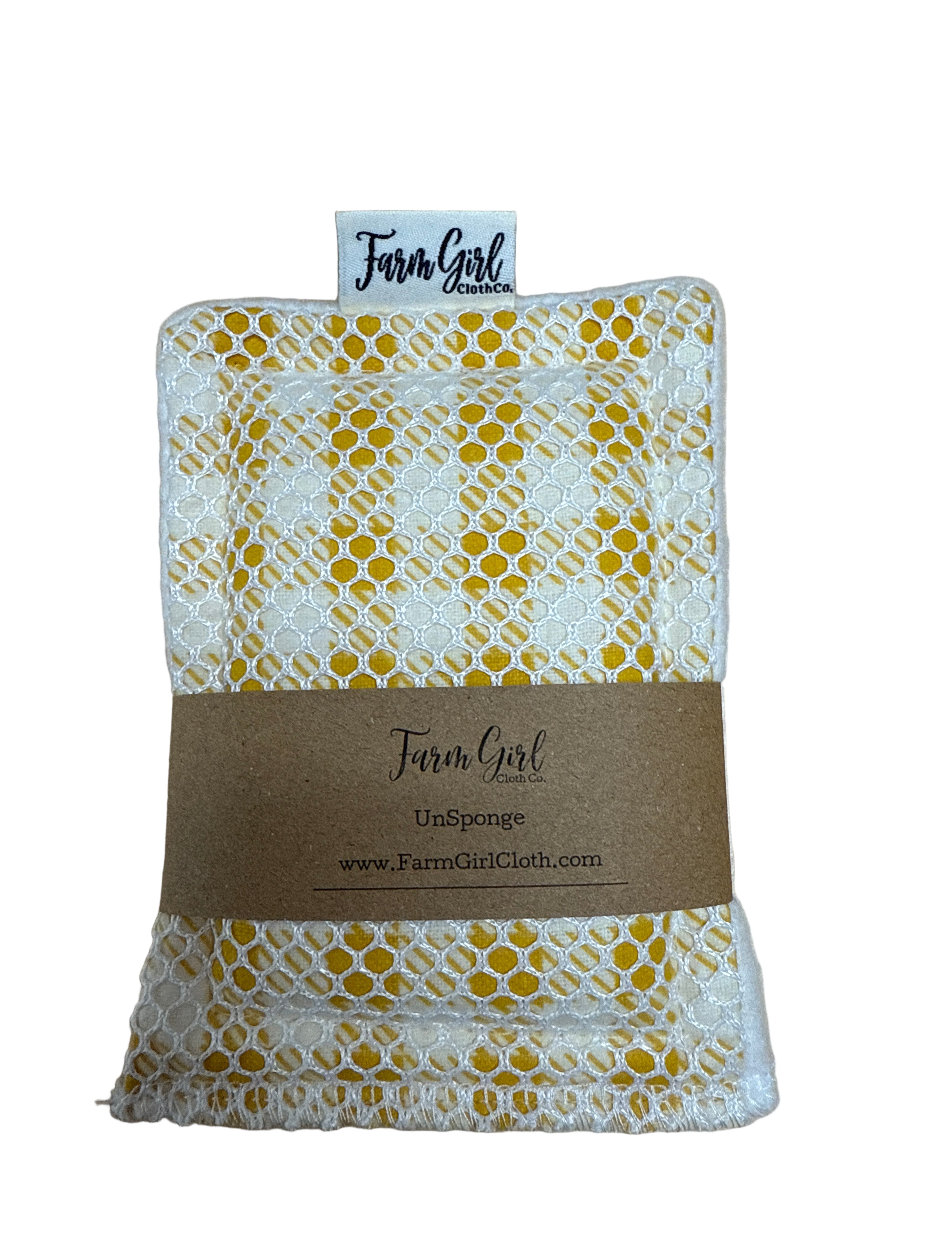 Washable and Reusable Sponges with Hemp Fleece