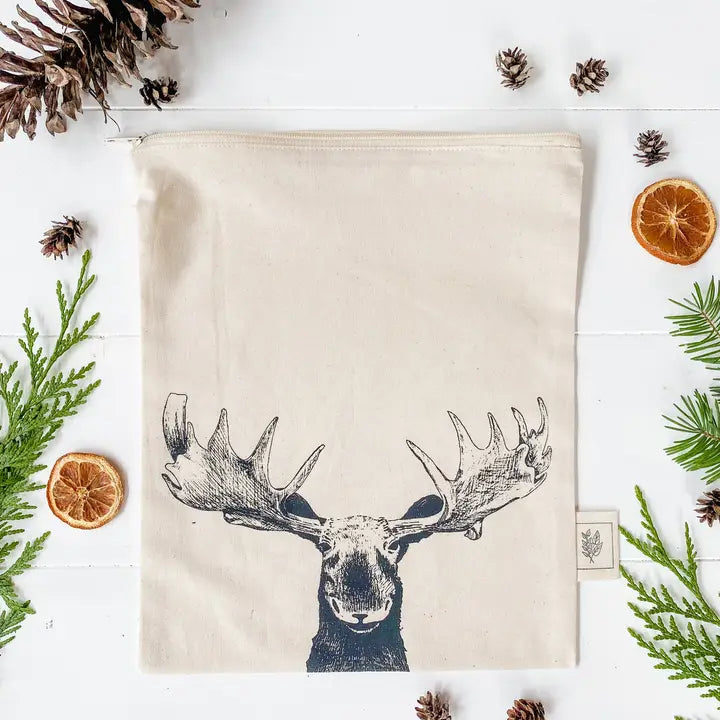 Organic Cotton Reusable Bag - Medium Unlined