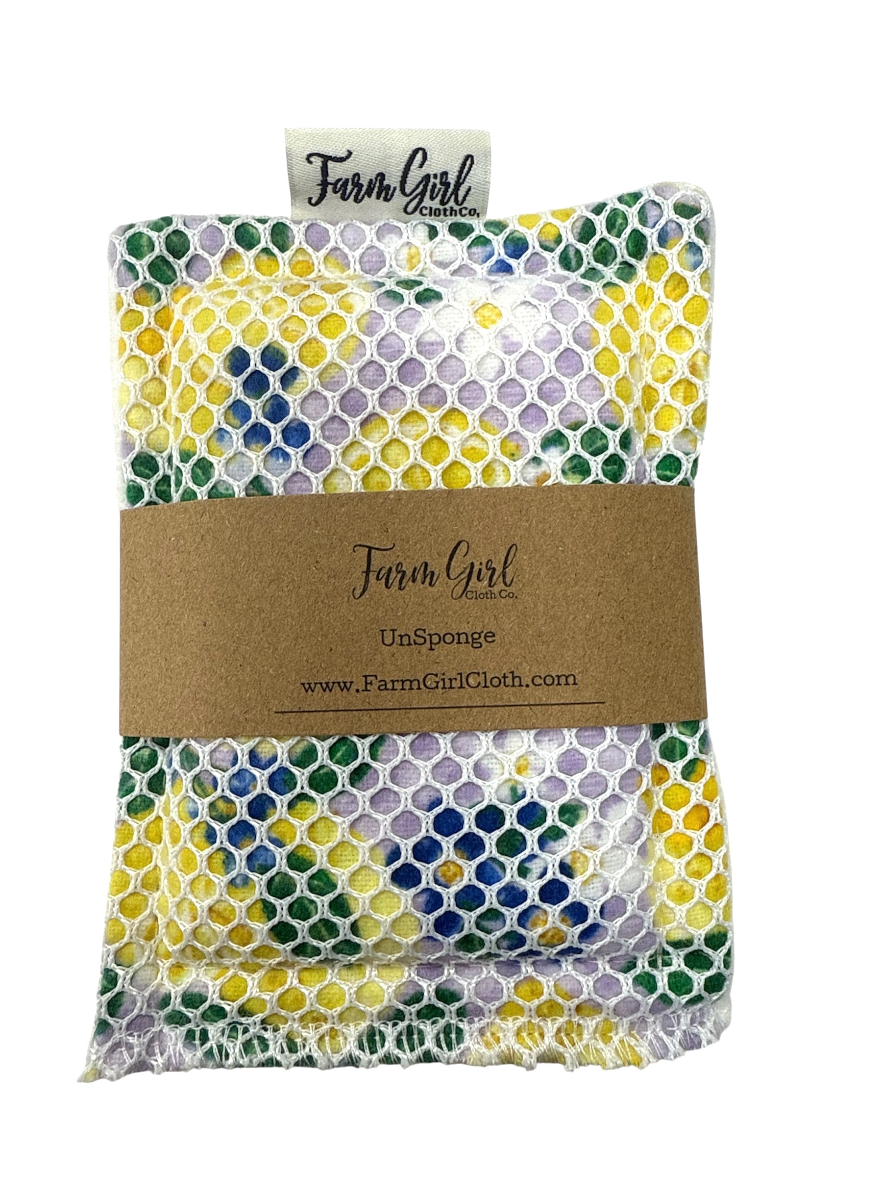 Washable and Reusable Sponges with Hemp Fleece