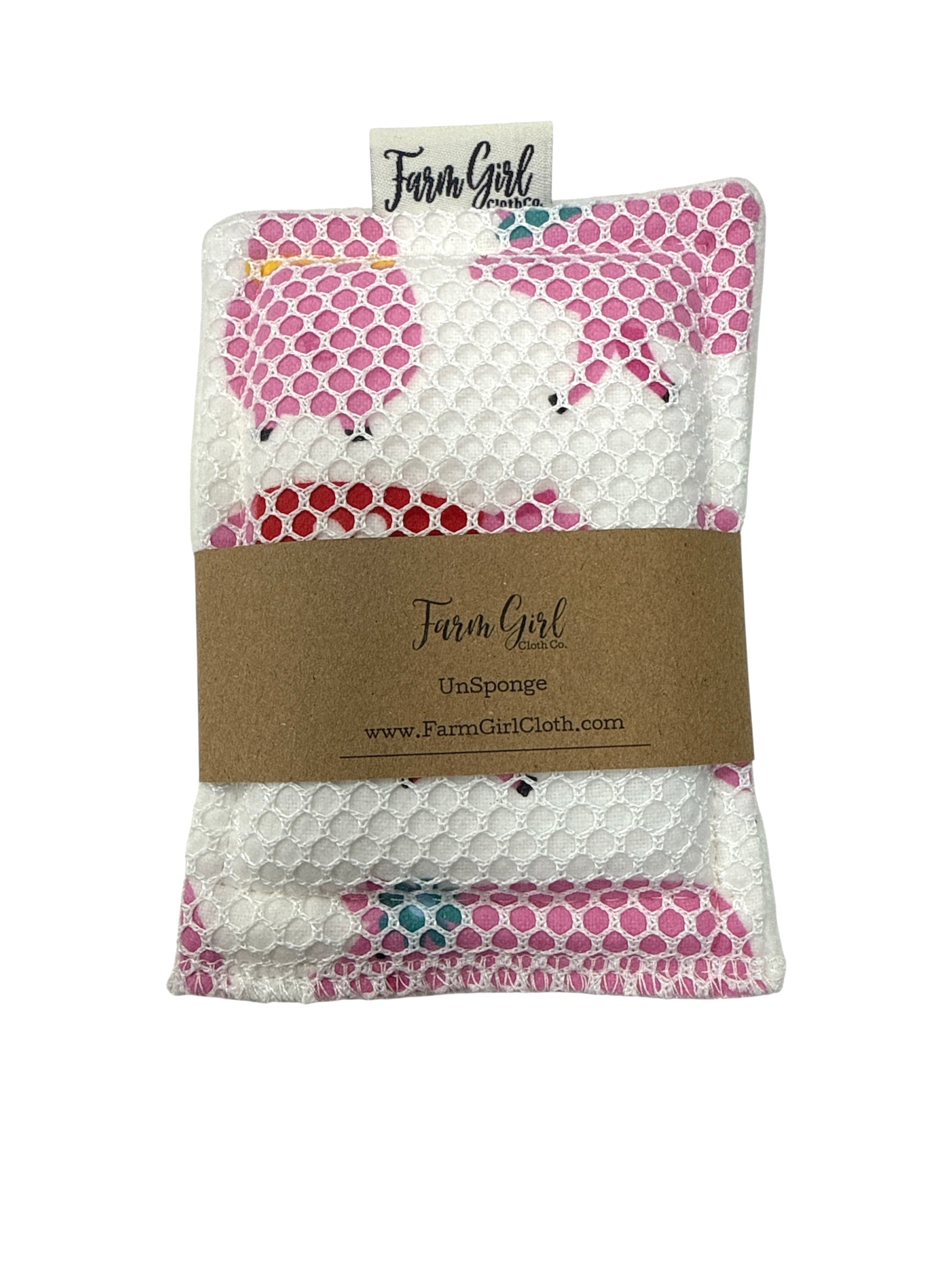 Washable and Reusable Sponges with Hemp Fleece
