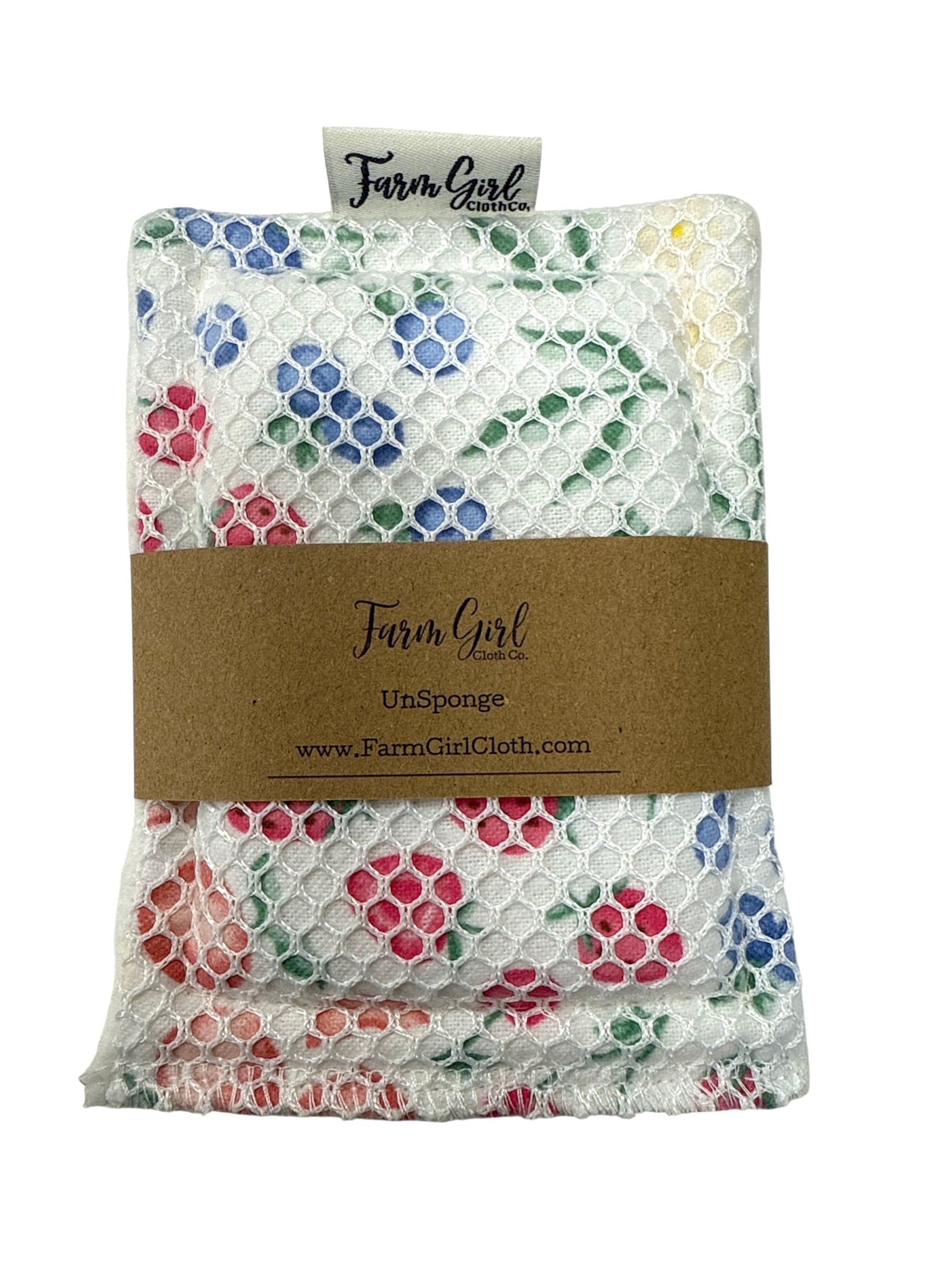 Washable and Reusable Sponges with Hemp Fleece