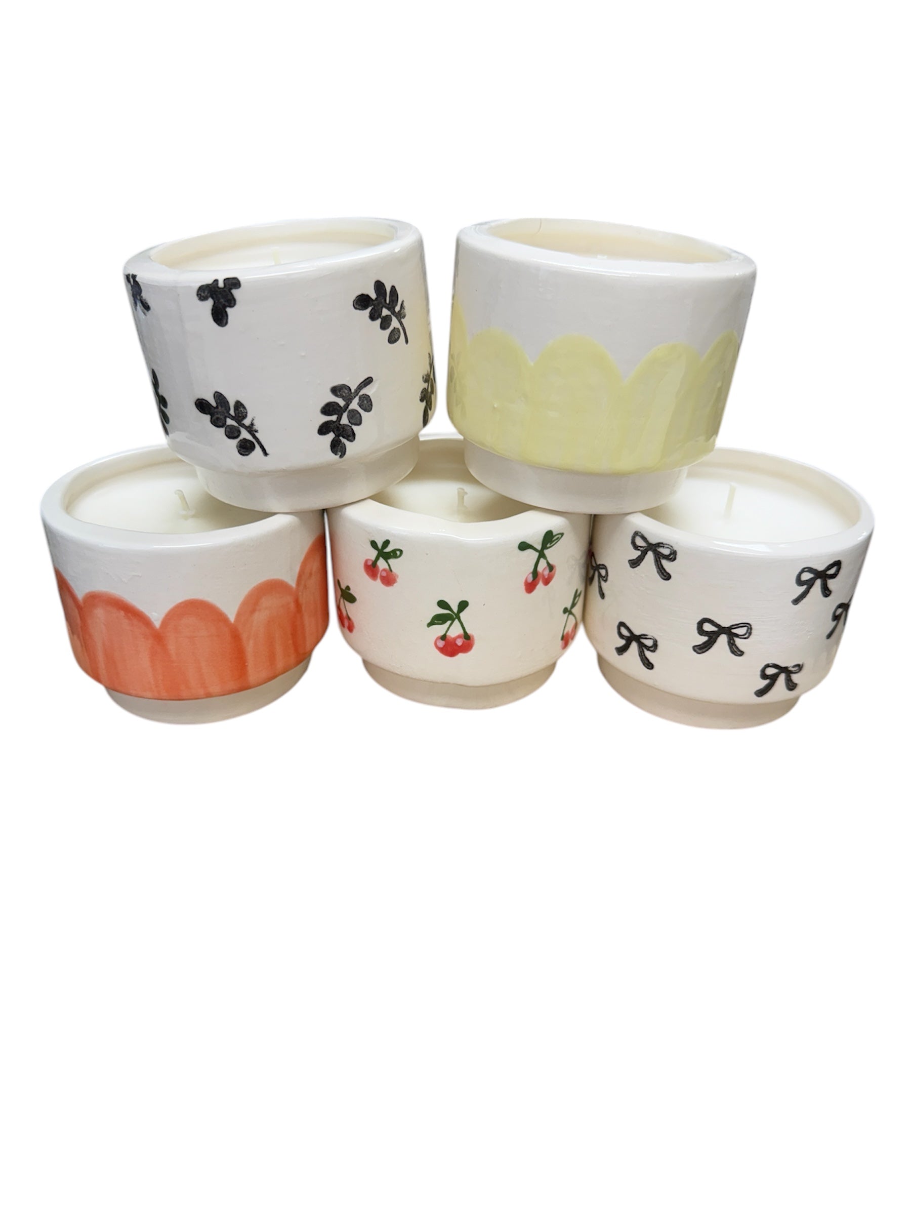 Handcrafted Ceramic Candles