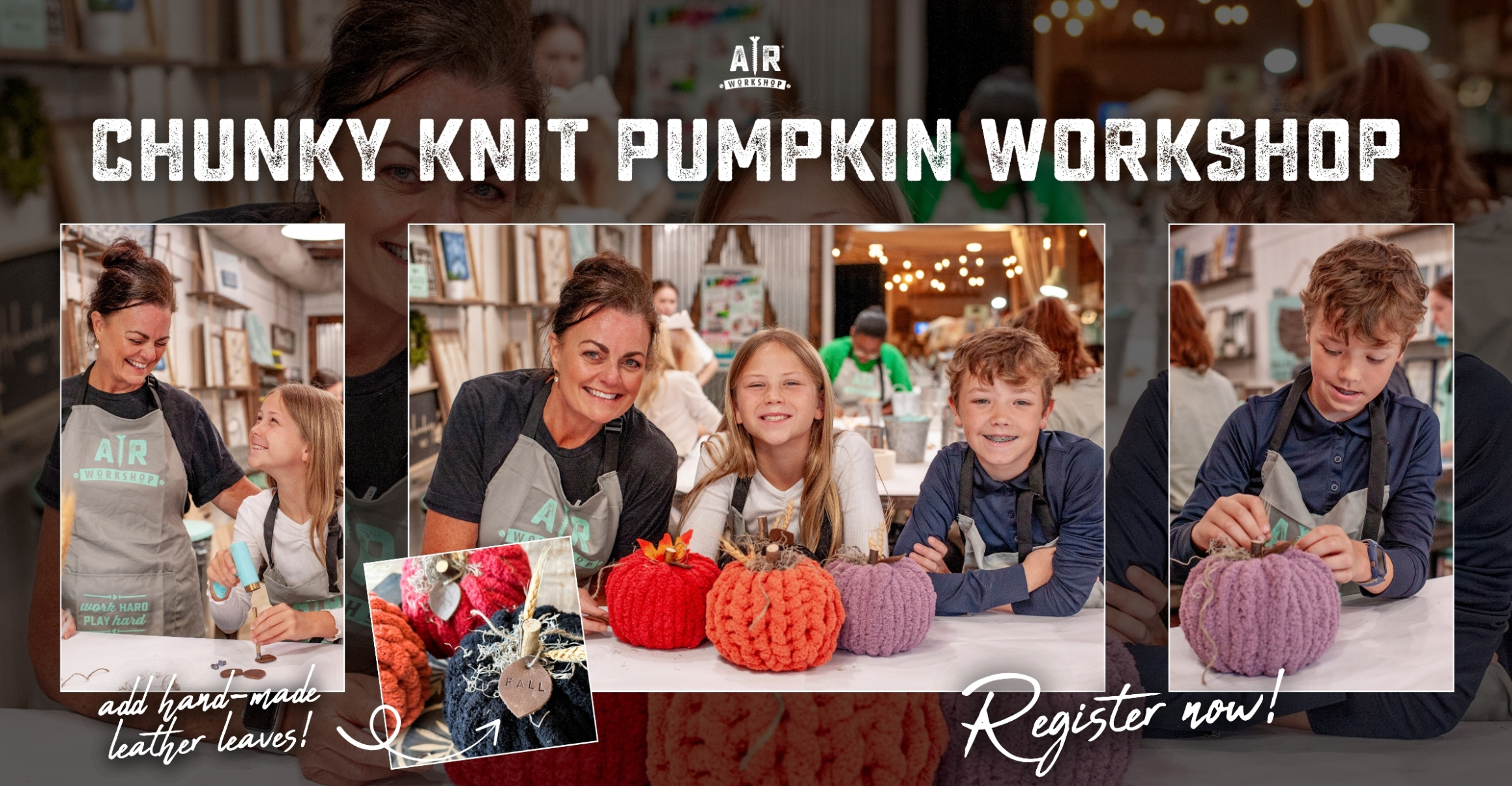 Chunky Knit Pumpkins 10/2