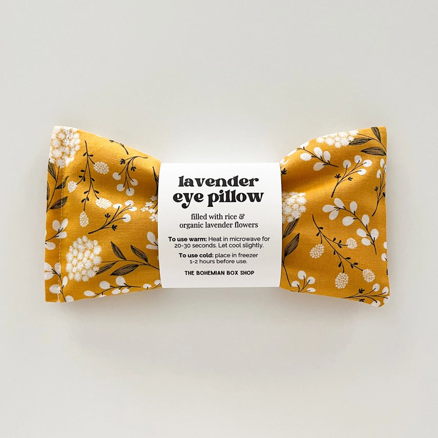 Hot & Cold Therapy Lavender Eye Pillow