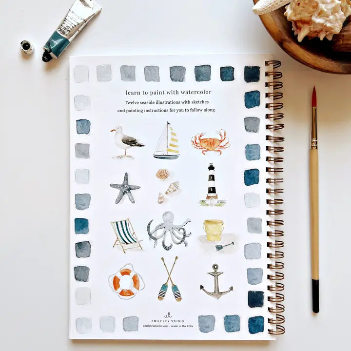 Watercolor Workbook - Seaside