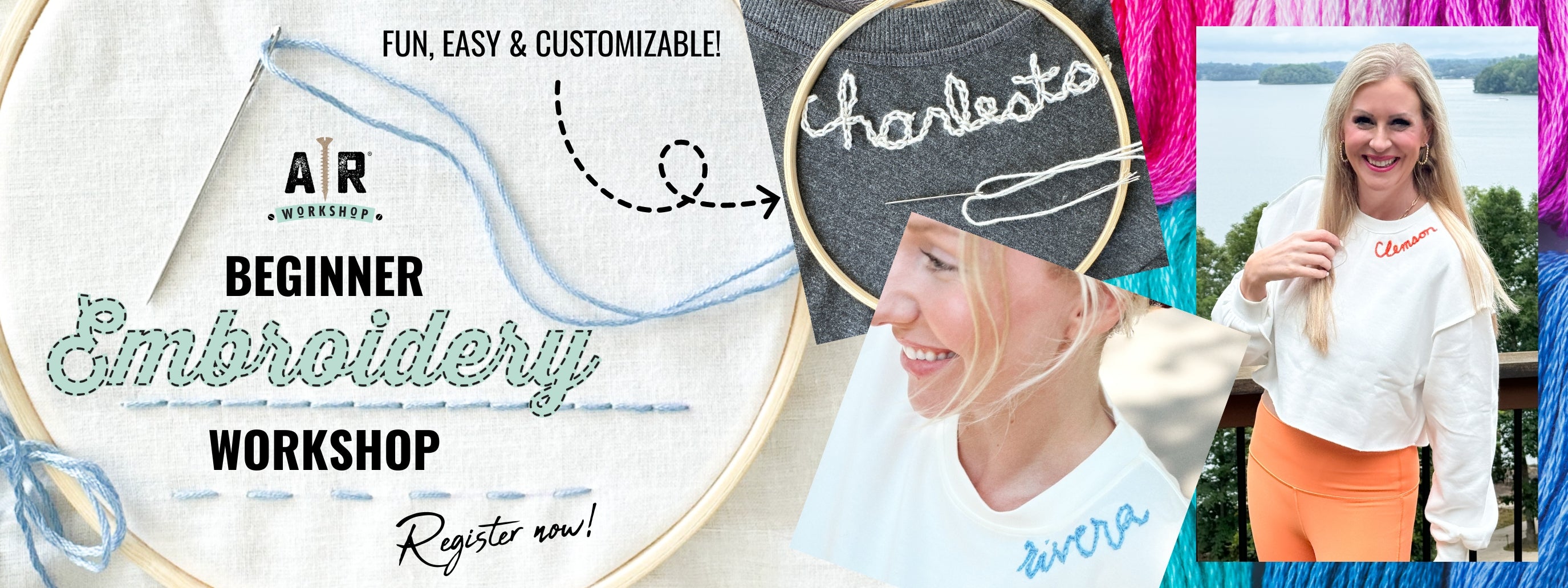 Beginner Embroidery Workshop 11/11