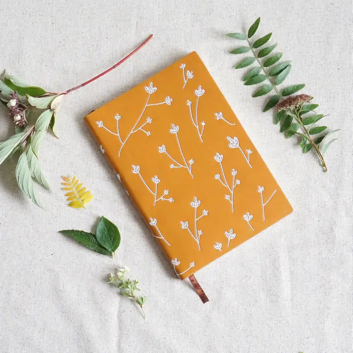 Embroidered Journal - Samantha