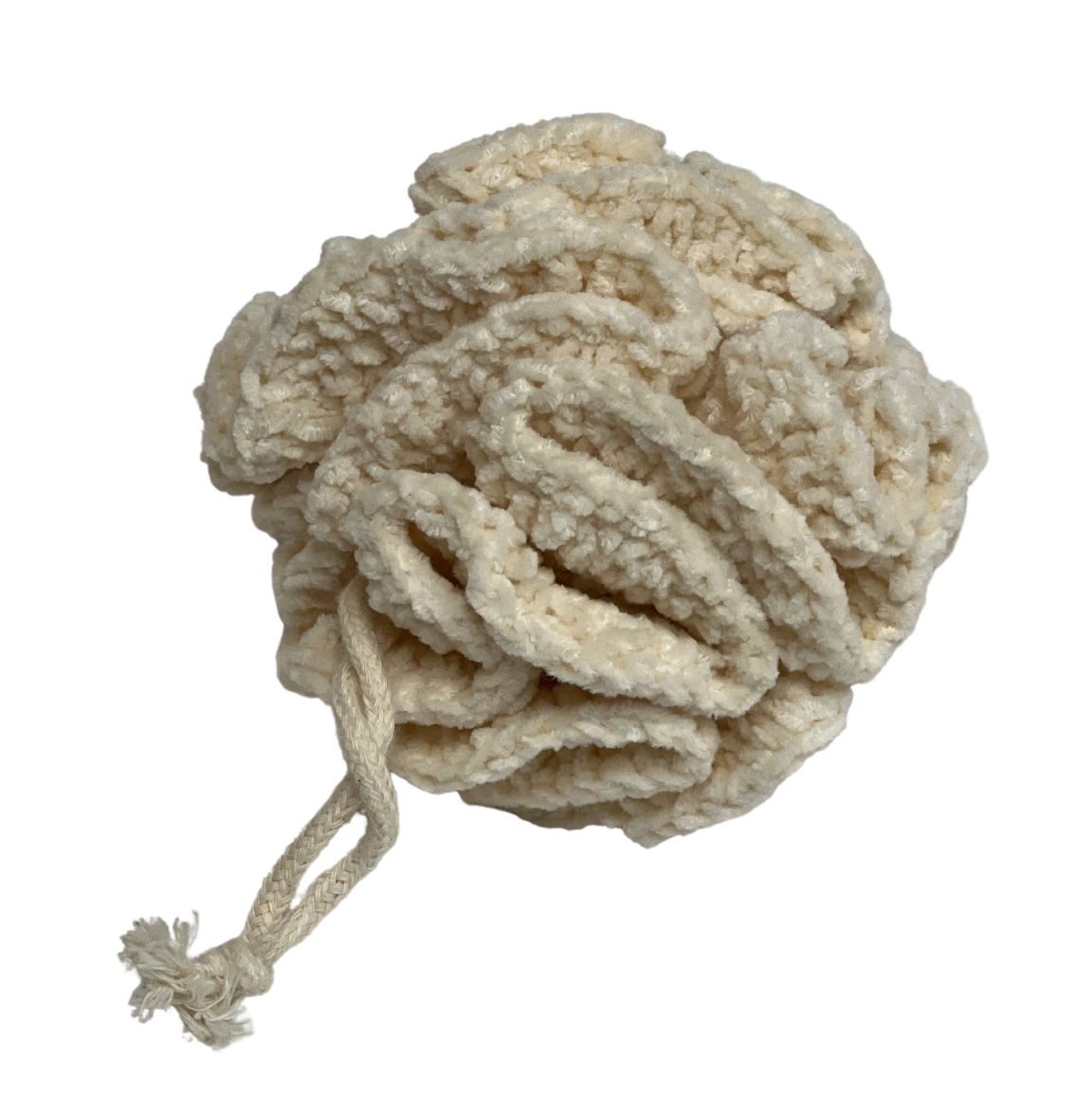 Organic Cotton Shower Pouf