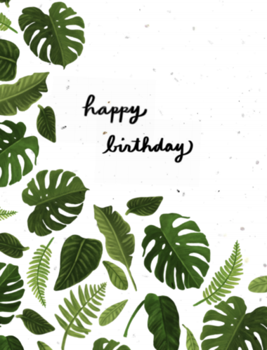 Plantable Seed Paper Cards