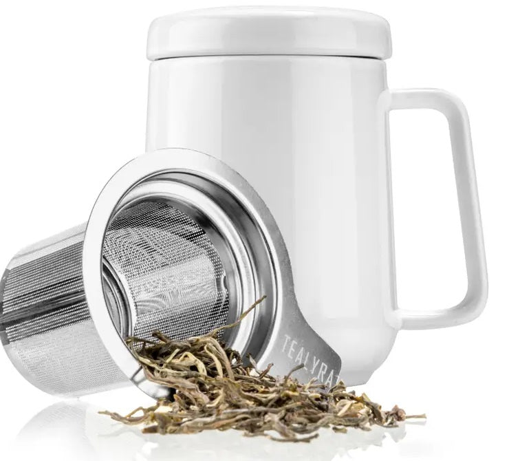 Porcelain Mug with Infuser