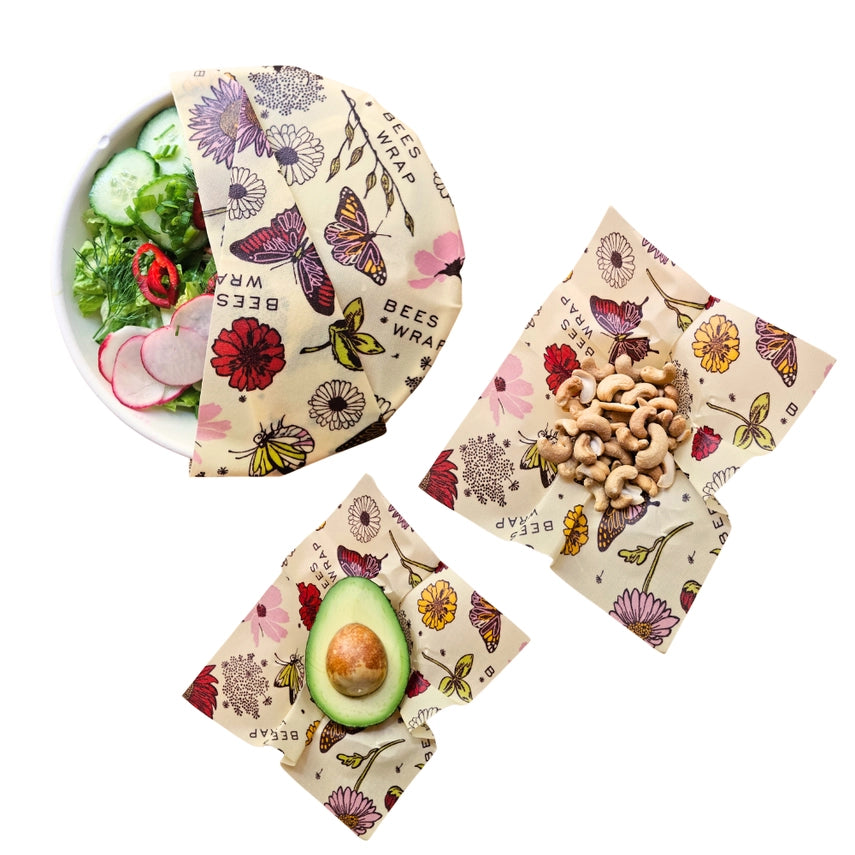 Reusable Wax Wrap - Assorted 3 Pack