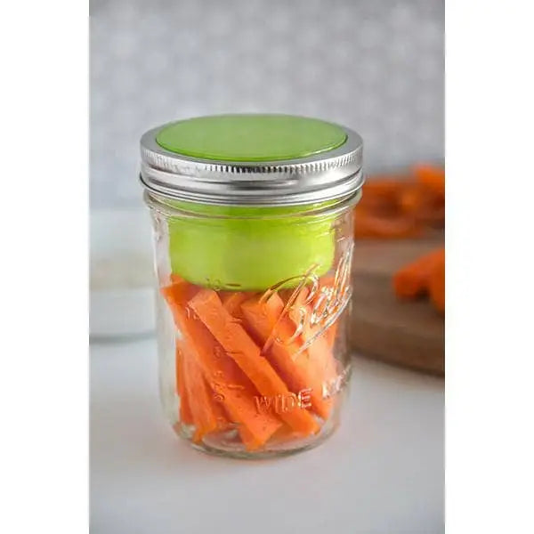 Snack Pack Lid For Wide Mouth Mason Jars