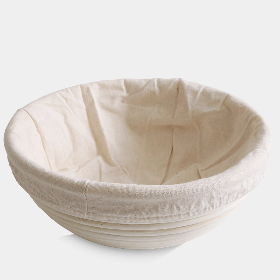 Round Proofing Bread Basket With Liner