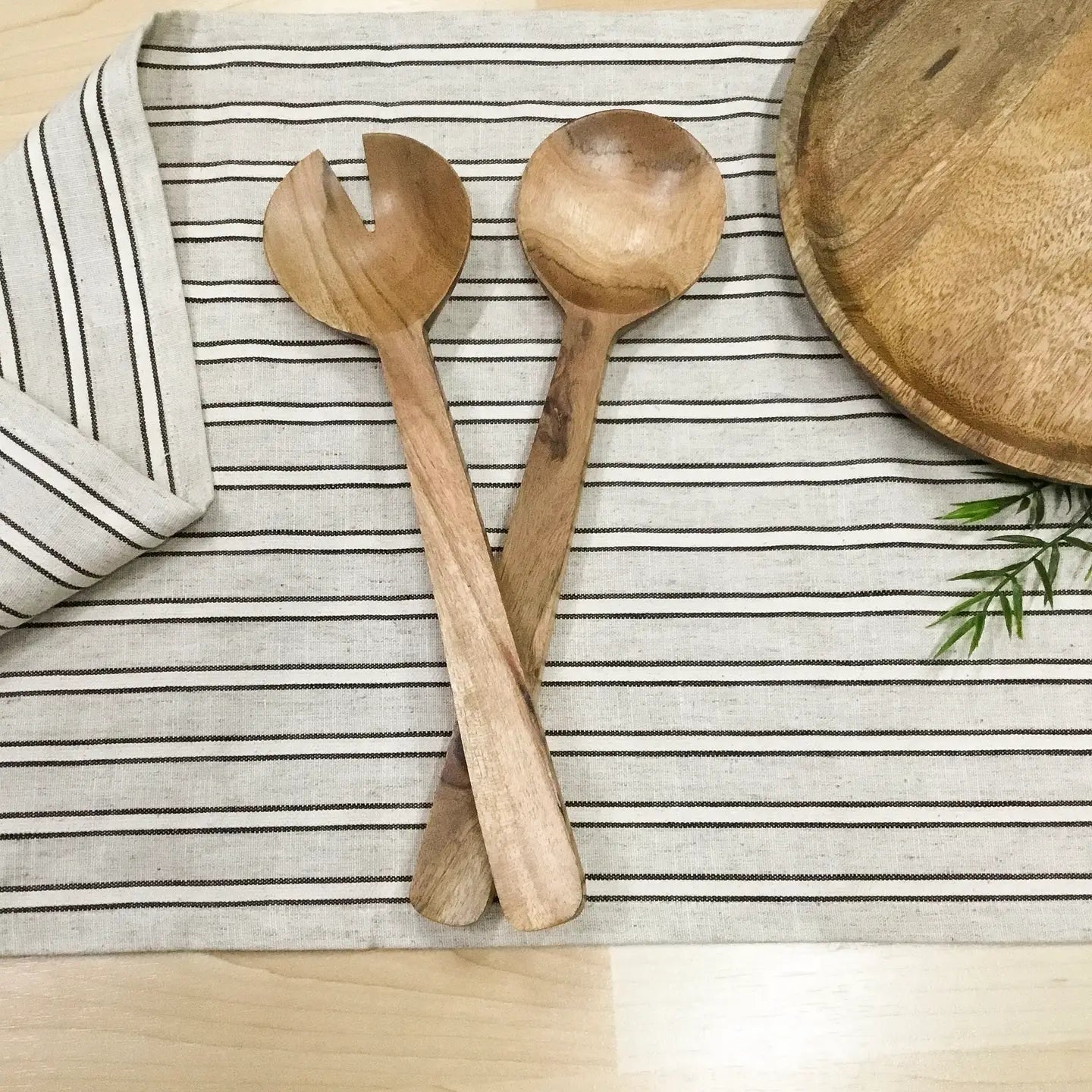Wooden Salad Servers