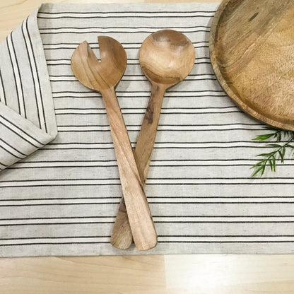 Wooden Salad Servers