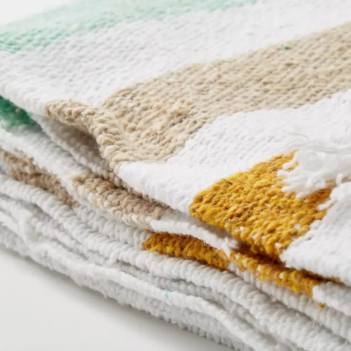 Sustainable Recycled Throw Blanket - Sol