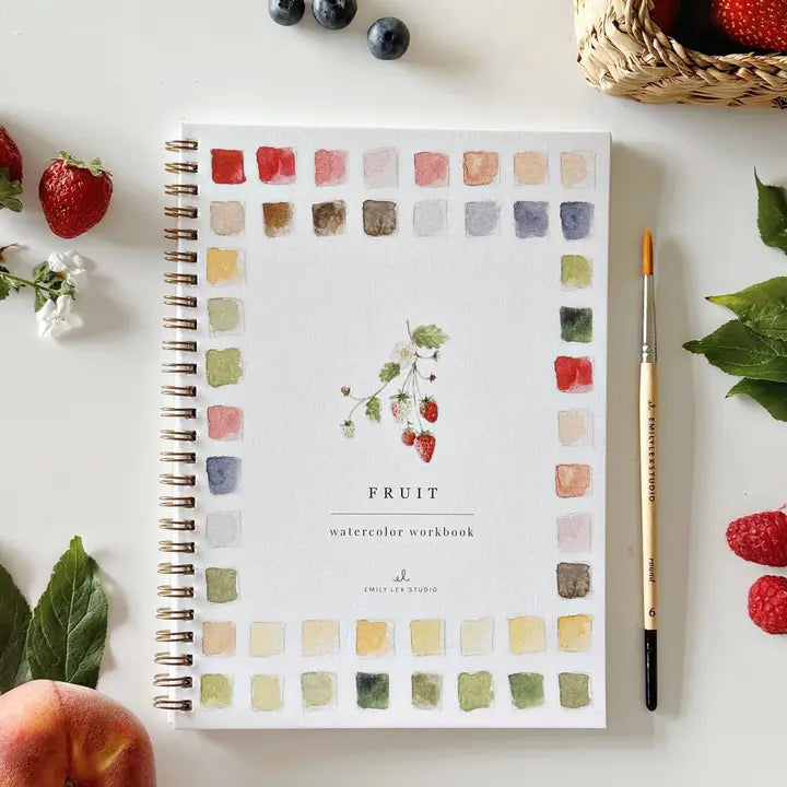 Watercolor Workbook - Fruit