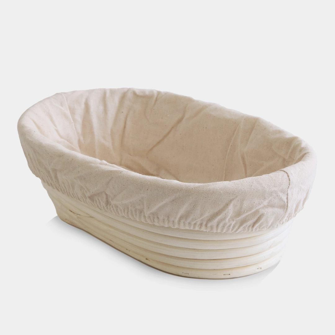 Oval Proofing Bread Basket With Liner