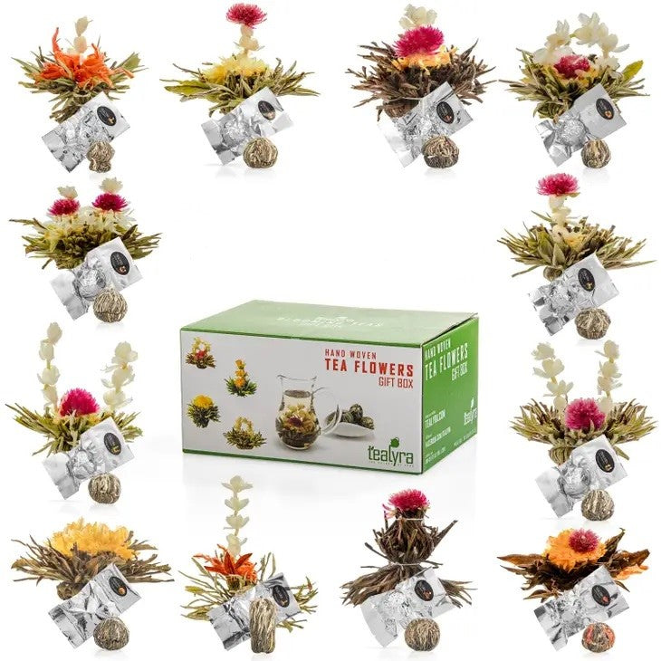 Flower Blooming Tea Box