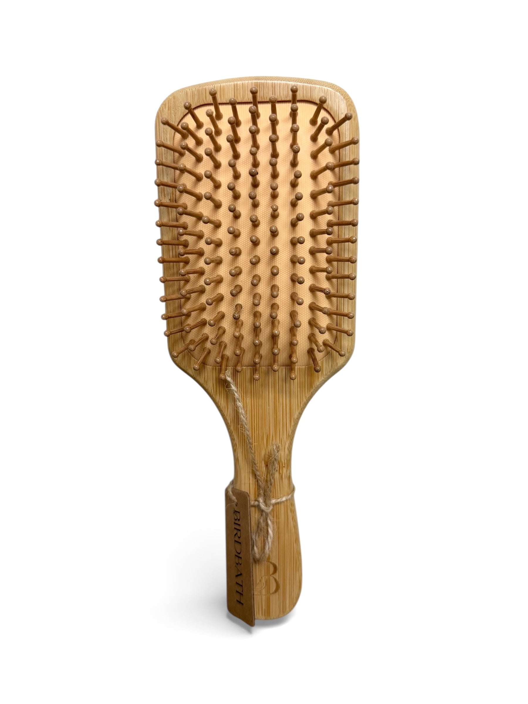 Bamboo Straight Tip Pin Hairbrush