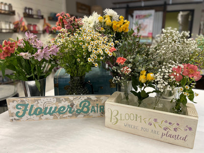 Boxes + Blooms + Flower Bar 5/10