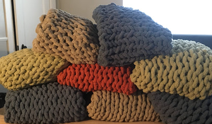 Chunky Knit Blanket 11/8