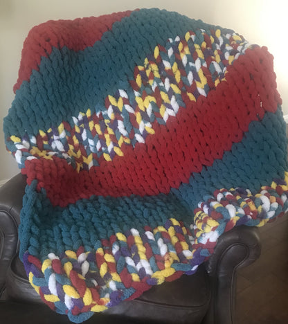 Chunky Knit Blanket 11/8