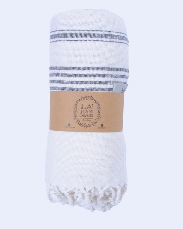 Turkish Cotton Beach and Bath Towel