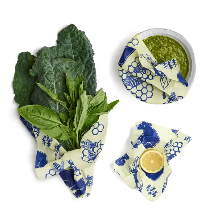 Reusable Wax Wrap - Assorted 3 Pack