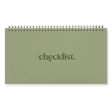 Desktop Undated Weekly Planner Journal