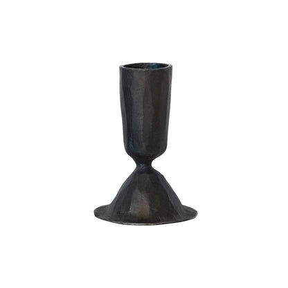 Hand Forged Cast Iron Taper Holder - Tall
