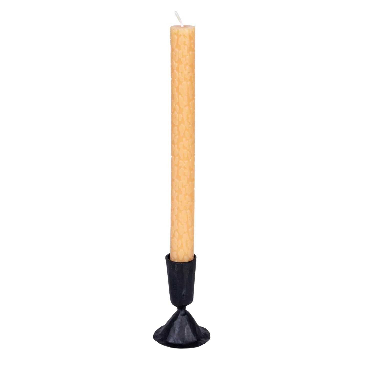 Hand Forged Cast Iron Taper Holder - Tall