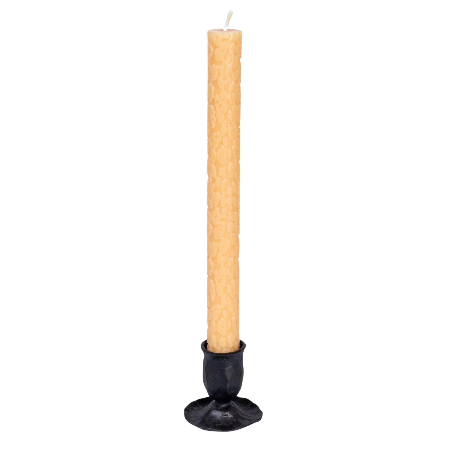 Hand Forged Cast Iron Taper Holder - Short