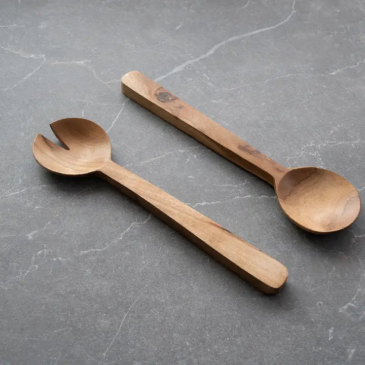 Wooden Salad Servers