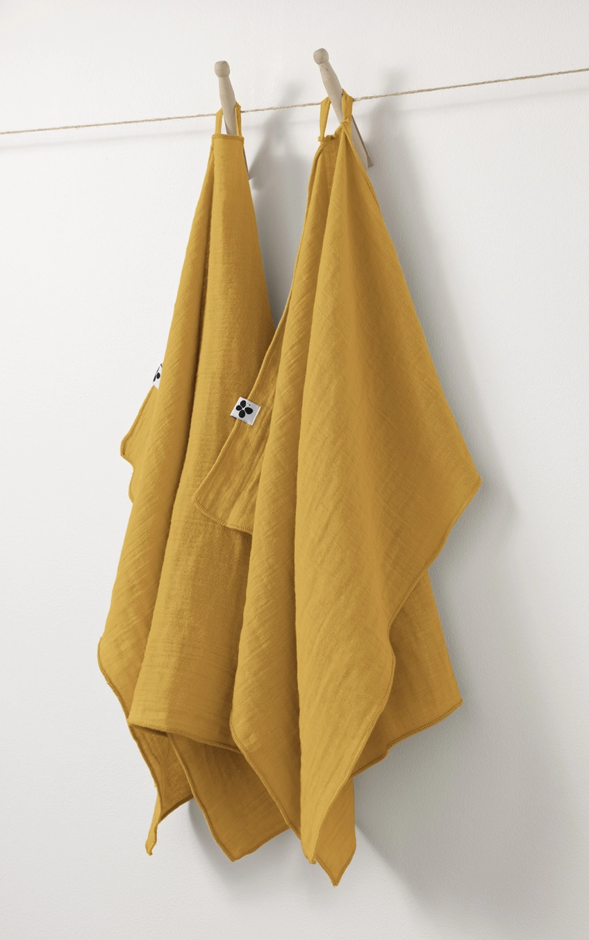 Organic Cotton Gauze Tea Towels