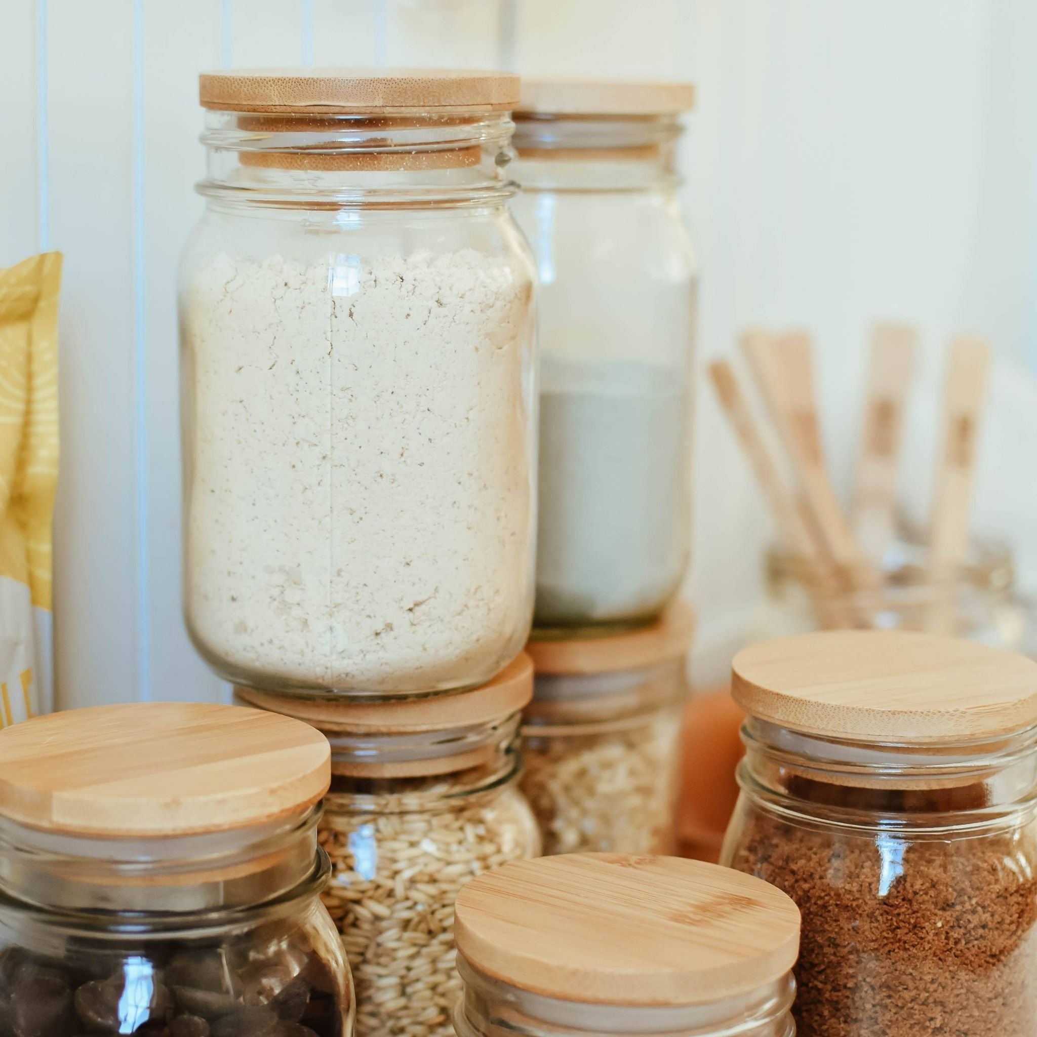 Bamboo Lid for Mason Jar