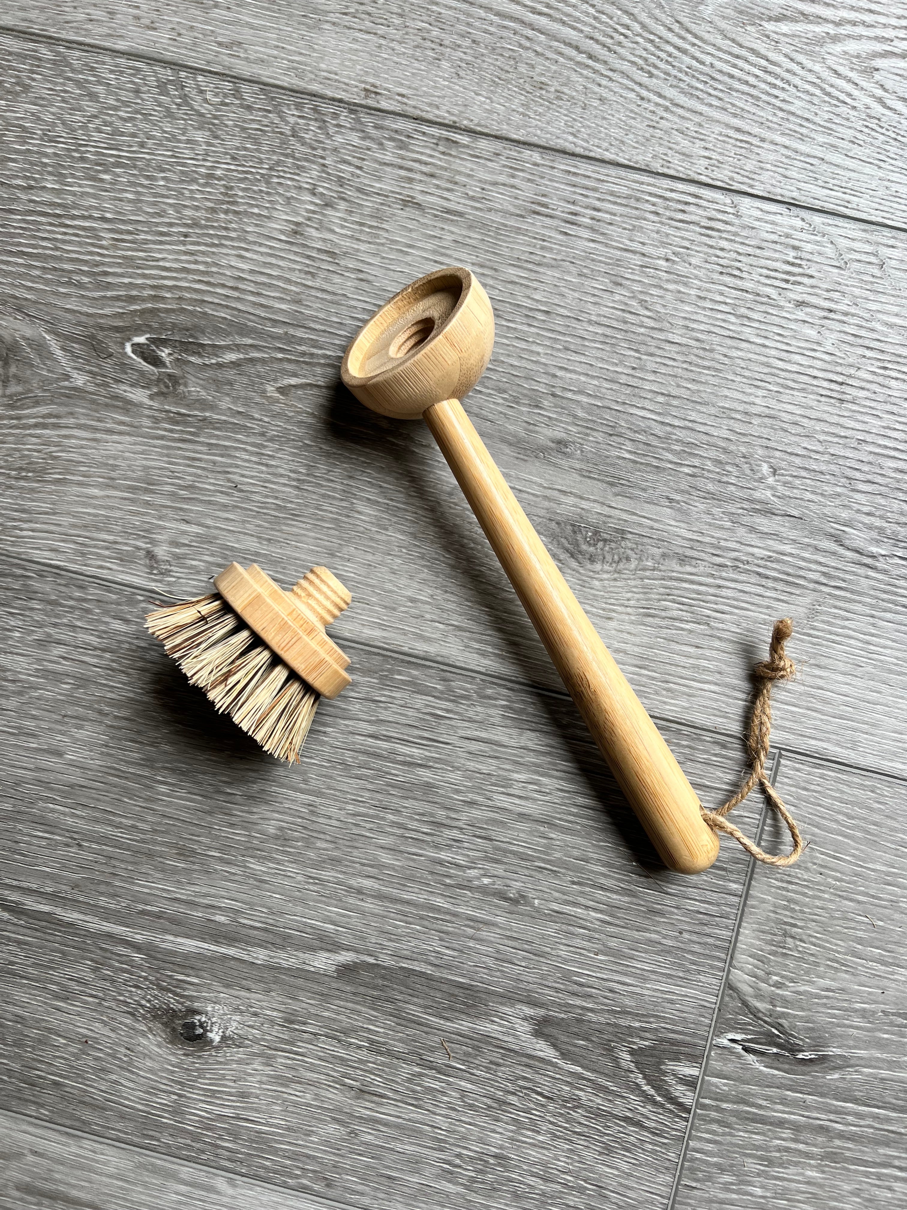 Bamboo and Coconut Dish Brush - Long Handle