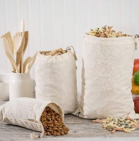 Organic Cotton Solid Produce Bag Set